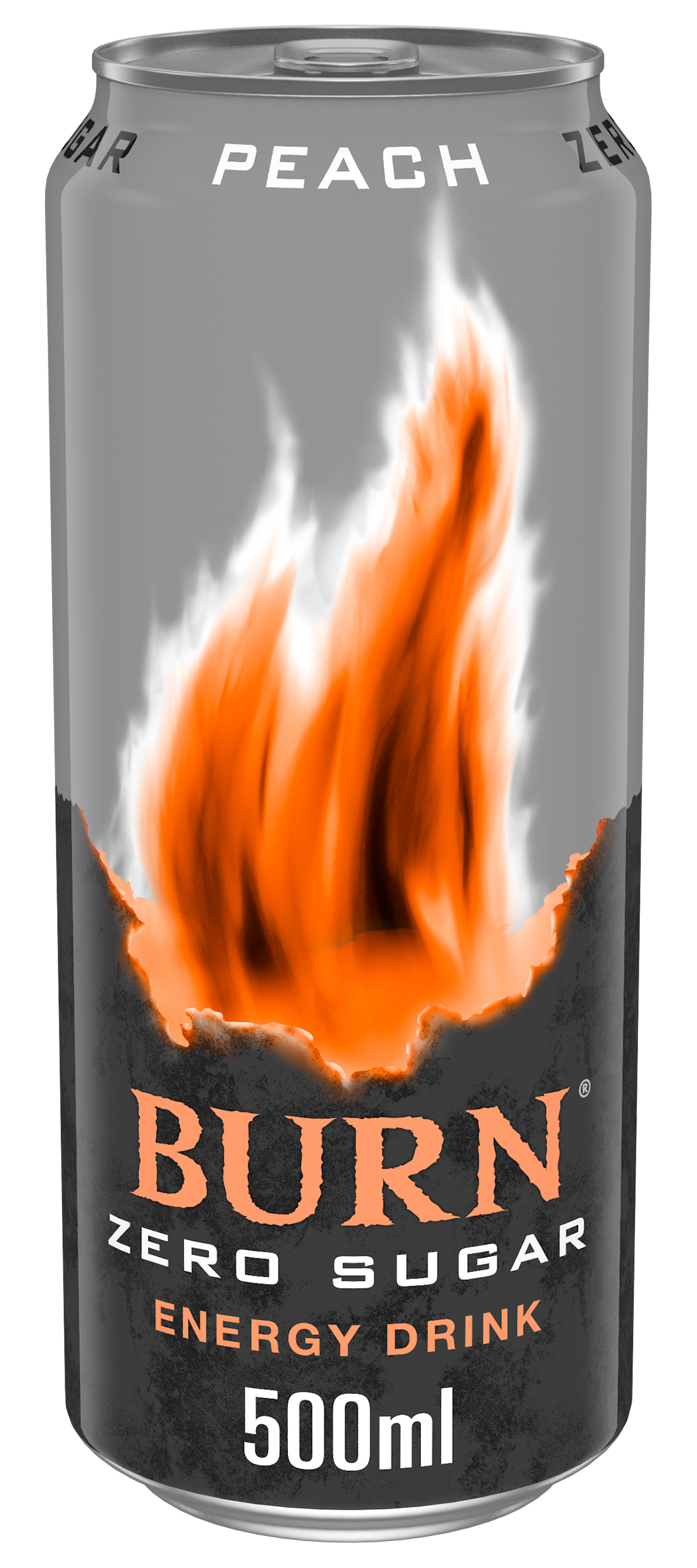 BEBID ENRG MONST BURN ZERO PESSEGO 0.50L